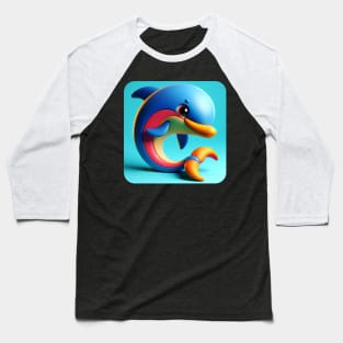 Animals, Insects and Birds - Dolphin #29 Baseball T-Shirt